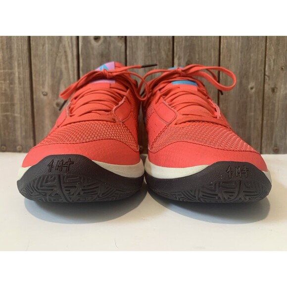 NIKE JA 1 USED SIZE 8.5 JA MORANT FUEL EMBER GLOW BLUE LIGHTNING DR8785 800 - Picture 3 of 11